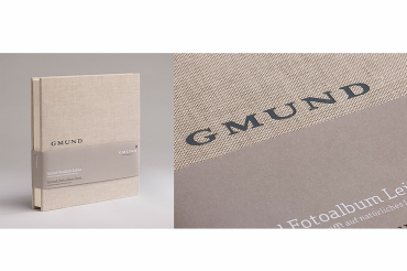 Gmund photo album linen - shade - 30x30